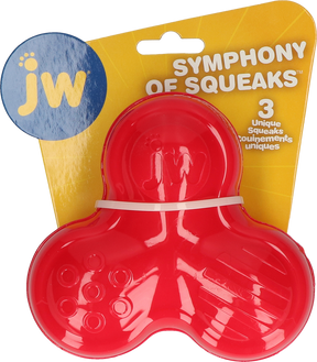 JW Symphony of Squeaks Red