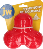 JW Symphony of Squeaks Red