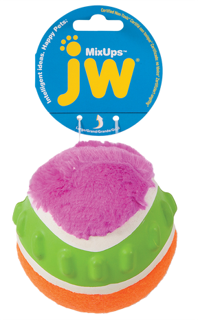 JW Mixups - Ribbed Ball L - 10 cm