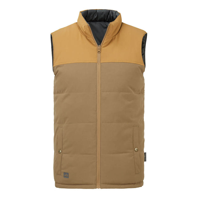 Portwest KA361 KA3 Reversible Insulated Bodywarmer Coffee Brown