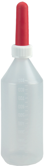 Calf Drinking Bottle with Teat 1 L