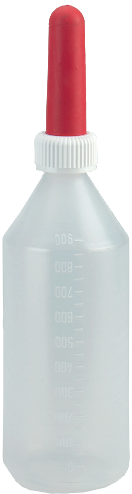Calf Drinking Bottle with Teat 1 L