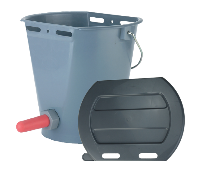 Calf Feeding Bucket with Teat
