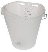 Calf Feeding Bucket White Transparent