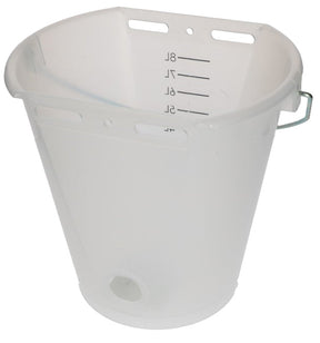 Calf Feeding Bucket White Transparent