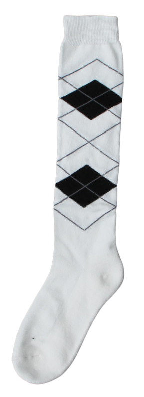Riding sock RE b.white/black 43-46