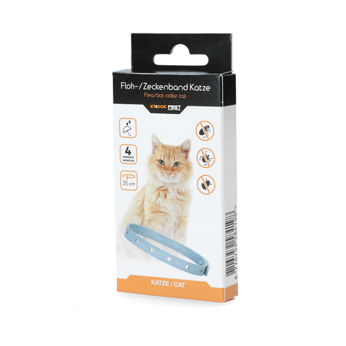 Knock Pest Flea & Tick Collar for Cats 33 cm