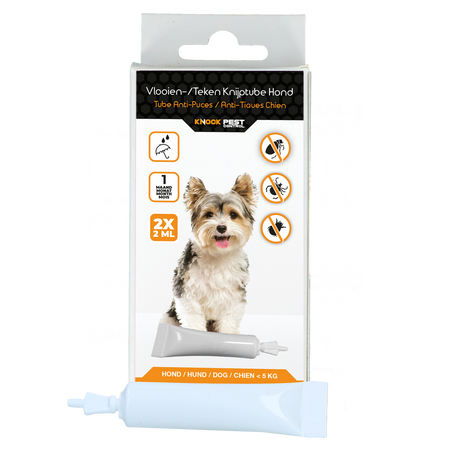 Knock Pest flea/tick squeeze tube dog <5 kg