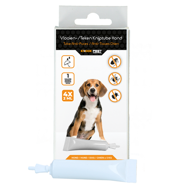 Knock Pest flea/tick squeeze tube dog ≥ 5 kg