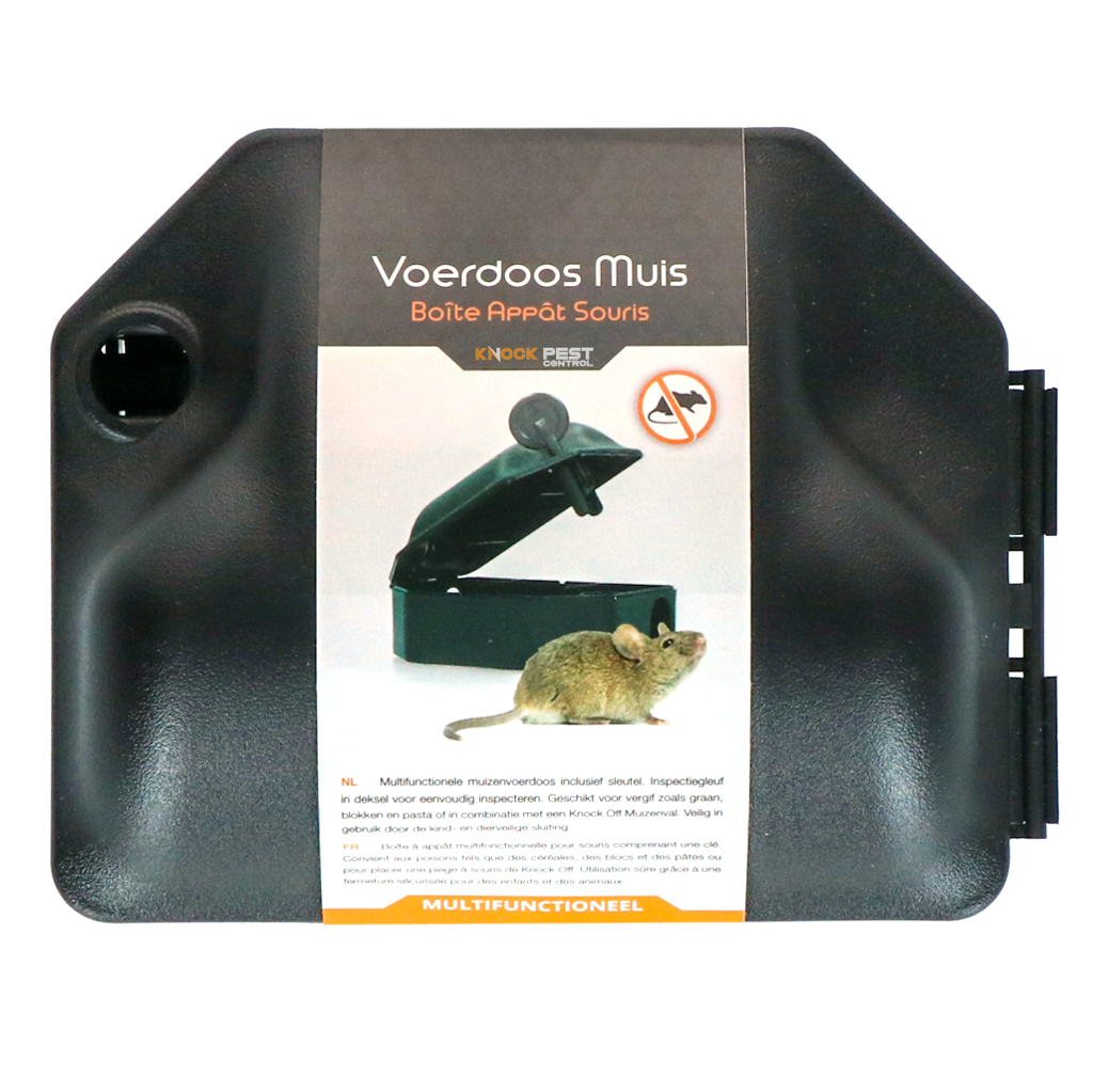 Knock Pest Mouse Bait Box incl. Key