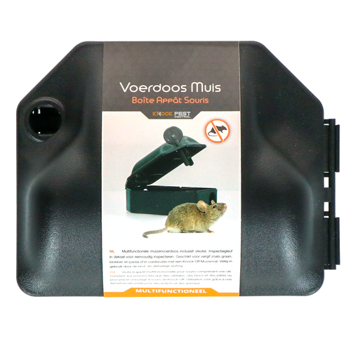 Knock Pest Mouse Bait Box incl. Key