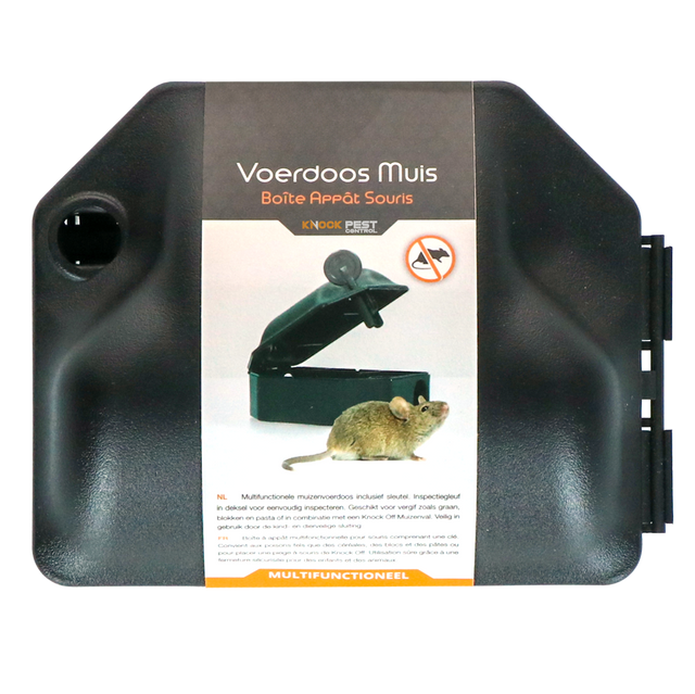 Knock Pest Mouse Bait Box incl. Key
