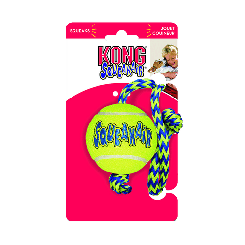 KONG SqueakAir® Balls with Rope