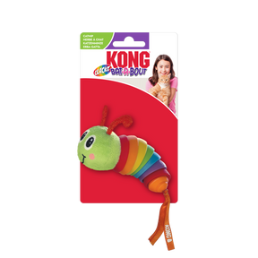 KONG Bat-A-Bout Clackz Caterpillar