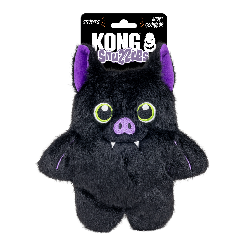 KONG Halloween Snuzzles Bat & Bear Assorted