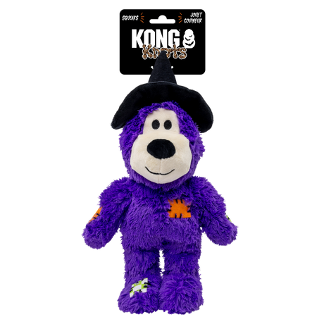 KONG Halloween Wild Knots Witch Bear