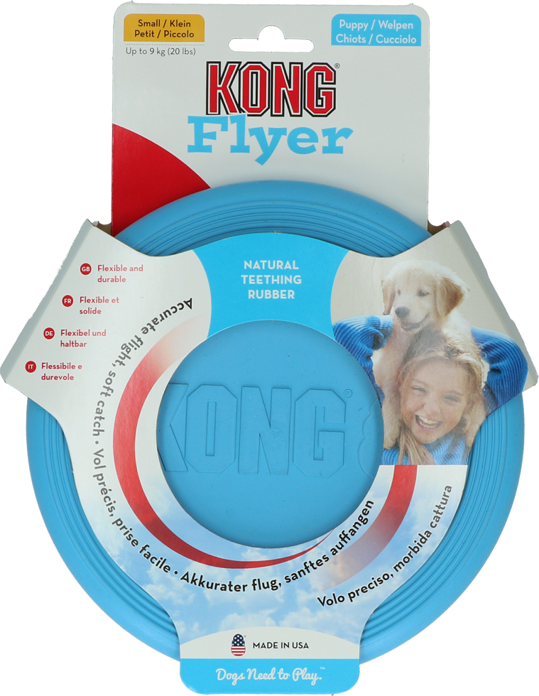 KONG Puppy Flyer Assorti S
