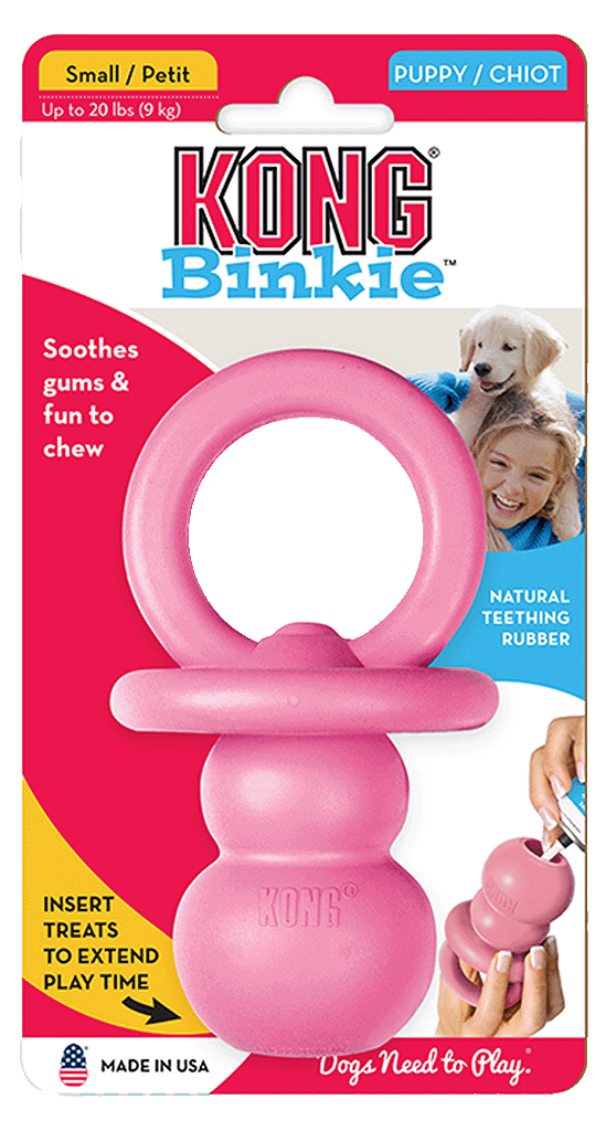 KONG Puppy Binkie Assorti