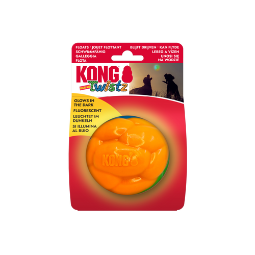 KONG Twistz High-Viz Ball