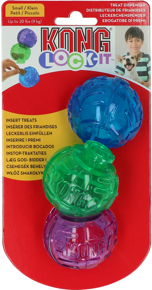 KONG Lock-It 3-Pack S
