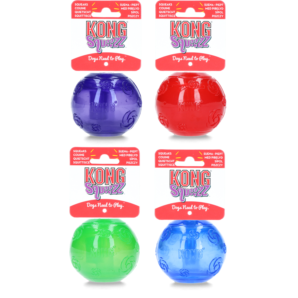 KONG Squeezz® Ball Assorti