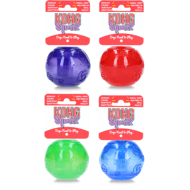 KONG Squeezz® Ball Assorti