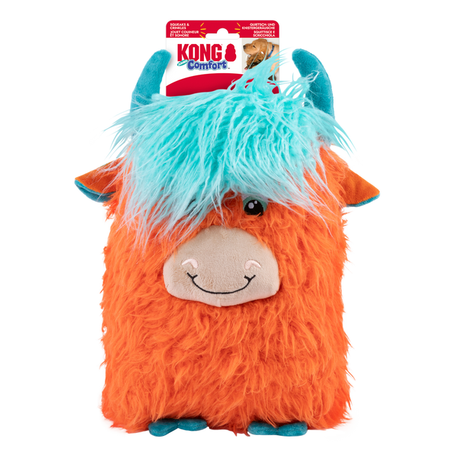 KONG Comfort Jumbo Highland Cow Assorted XL