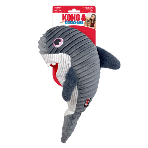 KONG CuteSeas Rufflez Shark M/L