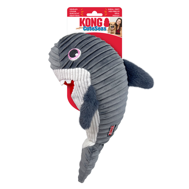 KONG CuteSeas Rufflez Shark M/L