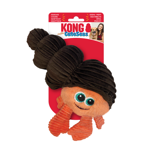 KONG CuteSeas Rufflez Hermit Crab S/M