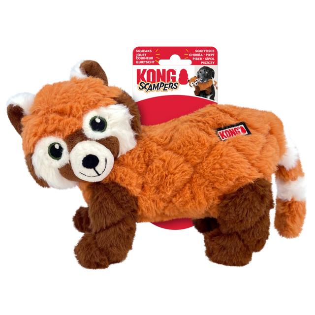 KONG Scampers Red Panda