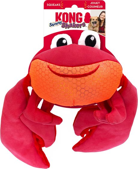 KONG Shakers Shimmy Crab