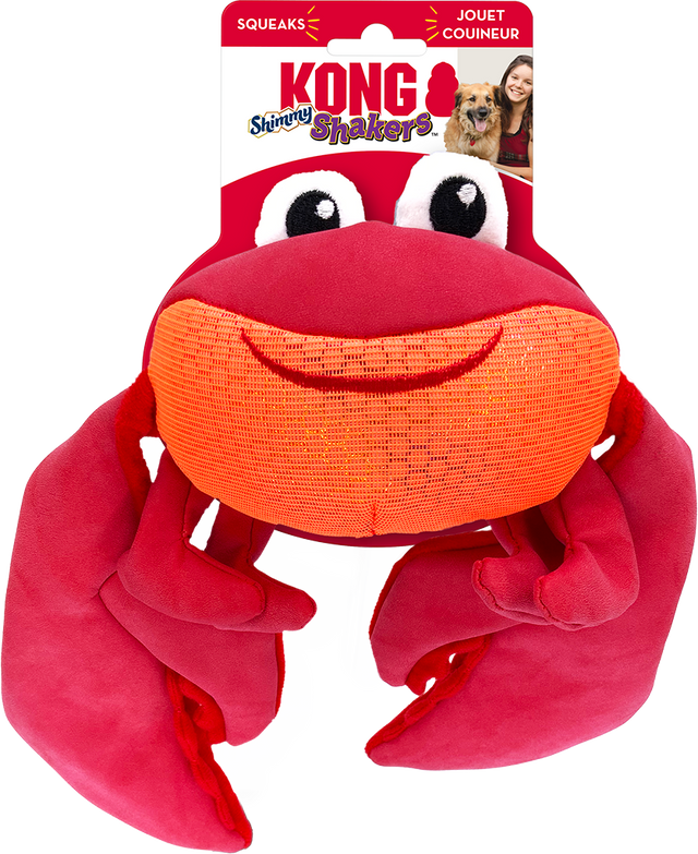 KONG Shakers Shimmy Crab