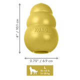 KONG 50th Anniversary KONG Classic Gold Lg