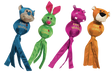 KONG Wubba Friends Ballistic Assorti