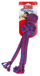 KONG Wubba Weaves with Rope Assorti L