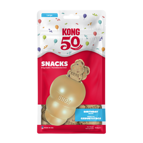 KONG 50th Anniversary KONG SnacksTM Birthday Cake Recipe Lg