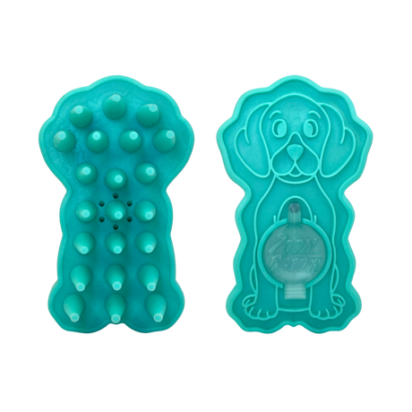 KONG ZoomGroom Turquoise L Standard