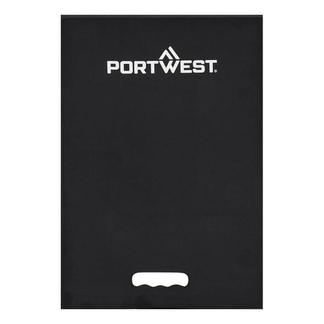 Portwest KP15 Total Comfort Kneeling Pad Black