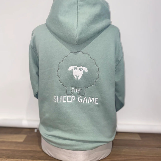 Kids Hoody (Dusty Green) (PRE ORDER for Christmas)Sheep Game