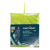 Portwest L440 Essentials Rainsuit (2 Piece Suit) Yellow