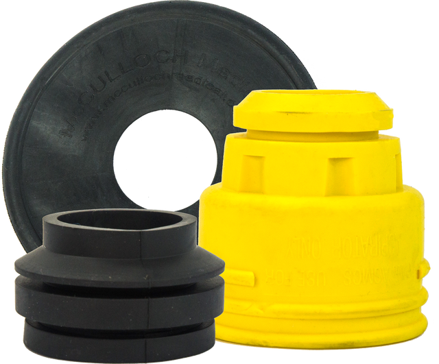Lamb savior Valve Rubber black