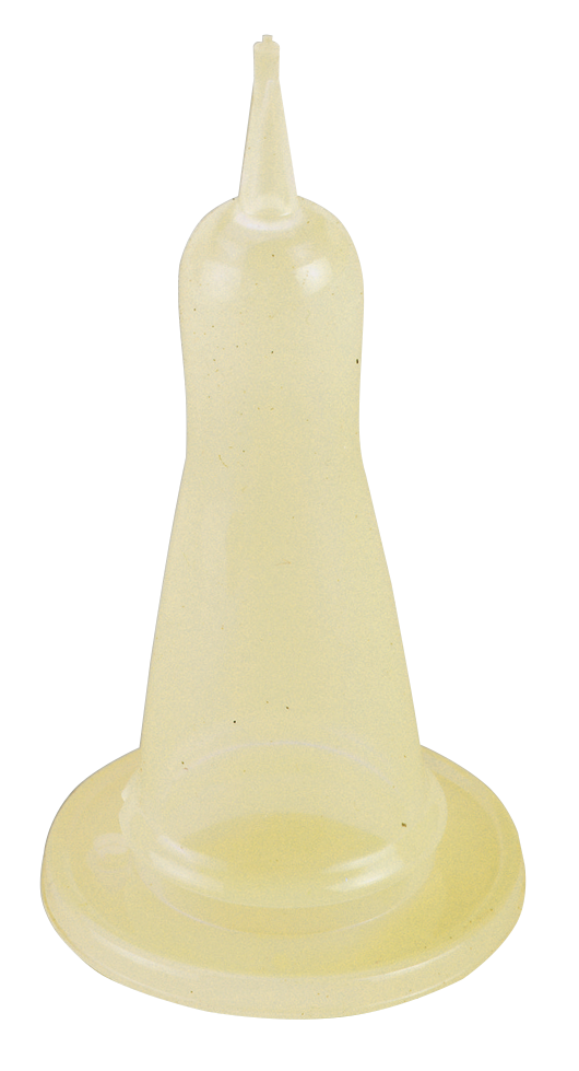 Lamb teat separate transparant 4 cm wide