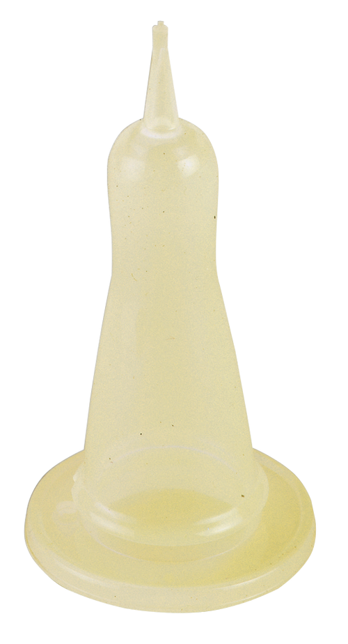 Lamb teat separate transparant 4 cm wide