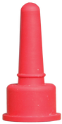 Lamb teat red for on Beer bottle solid