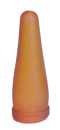 Lamb teat yellow/brown for on Beer bottle