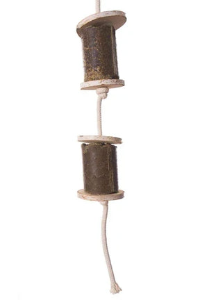 Lax Lucerne on Rope with wood disks