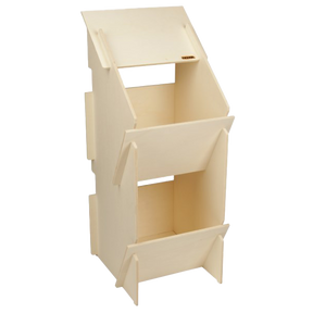 Kerbl Poultry Duo Laying Nest Wood