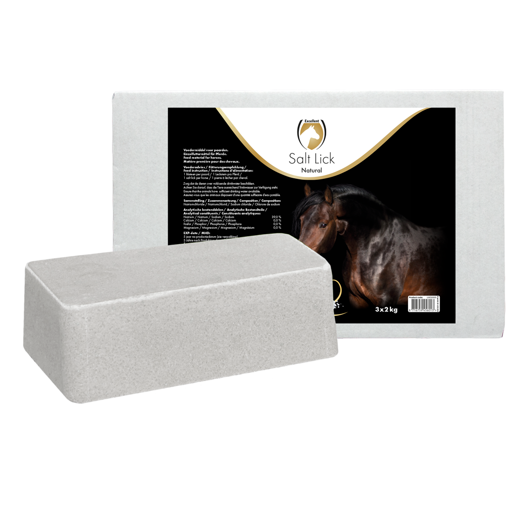 Excellent Horse Salt Lick Naturel