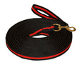 Lunge Whip soft lux black with muskuton 8 m
